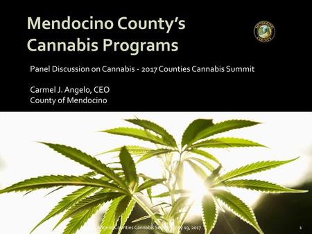 Mendocino County’s Cannabis Programs