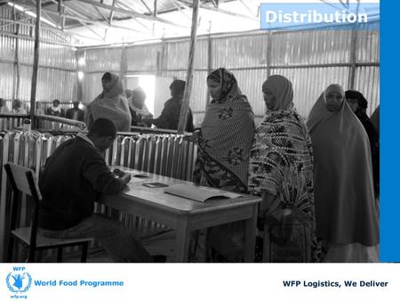 Distribution WFP Logistics, We Deliver.