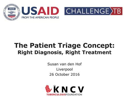 The Patient Triage Concept: Right Diagnosis, Right Treatment