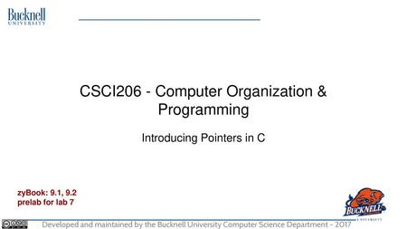 CSCI206 - Computer Organization & Programming