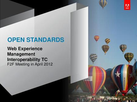 Web Experience Management Interoperability TC