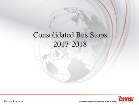 Consolidated Bus Stops