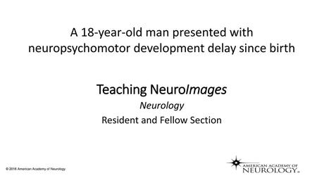 Neurology Resident and Fellow Section