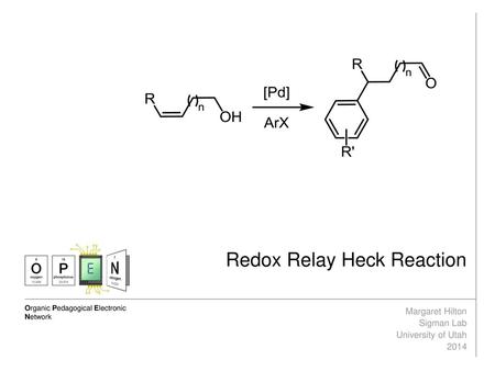 Redox Relay Heck Reaction