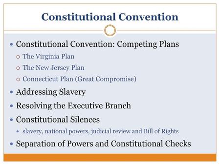 Constitutional Convention