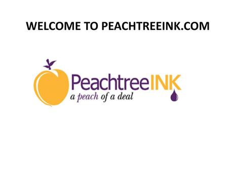 WELCOME TO PEACHTREEINK.COM