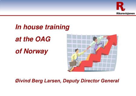 In house training at the OAG of Norway