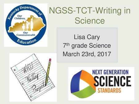 NGSS-TCT-Writing in Science