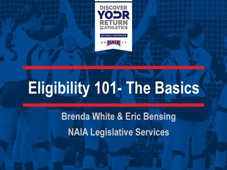 Eligibility 101- The Basics