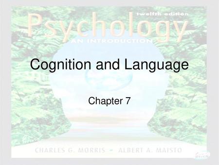 Cognition and Language