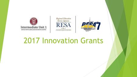 2017 Innovation Grants.