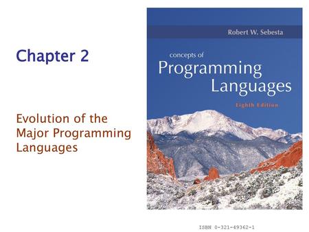 Evolution of the Major Programming Languages