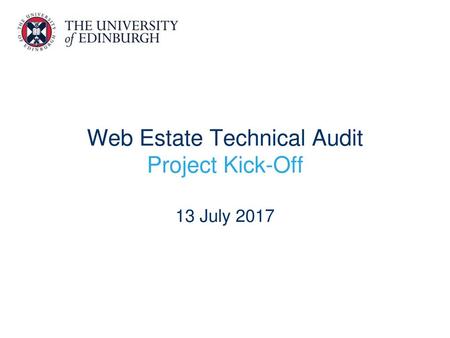 Web Estate Technical Audit