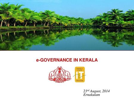 e-GOVERNANCE IN KERALA