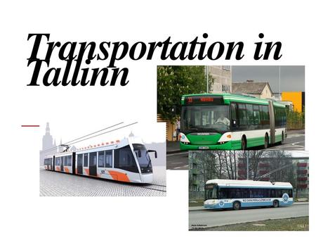 Transportation in Tallinn