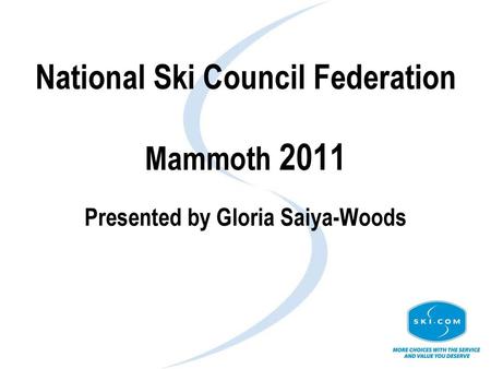 National Ski Council Federation