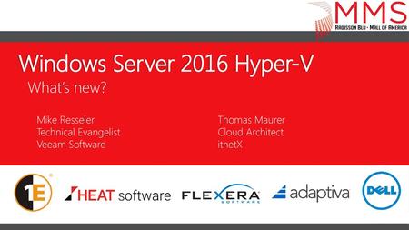 Windows Server 2016 Hyper-V