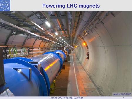 Powering LHC magnets version 30/3/2007.