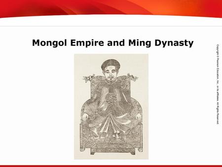 Mongol Empire and Ming Dynasty