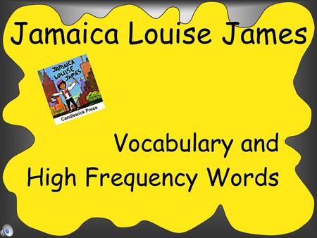 Vocabulary and High Frequency Words