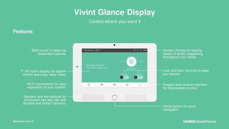 Vivint Glance™ Display