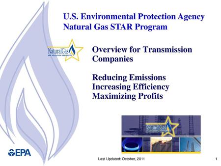 U.S. Environmental Protection Agency Natural Gas STAR Program