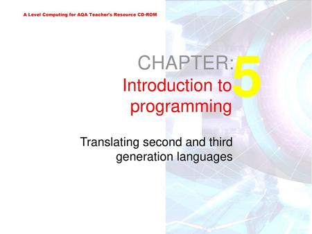 Introduction to programming