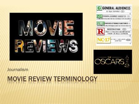 Movie review terminology