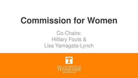 Co-Chairs: Hilllary Fouts & Lisa Yamagata-Lynch