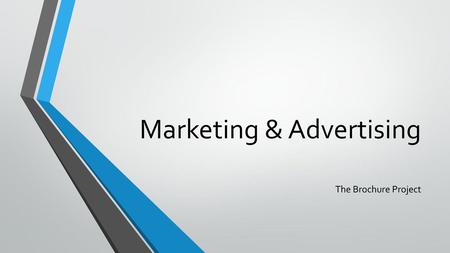 Marketing & Advertising