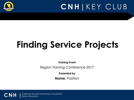 Finding Service Projects