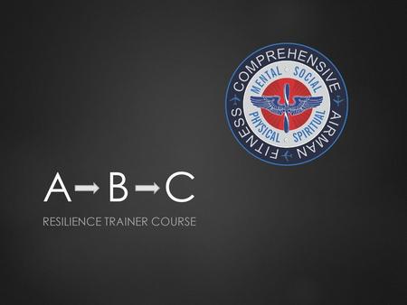 Resilience Trainer Course