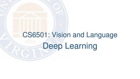 Deep Learning.