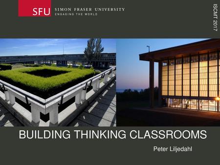 building thinking classrooms