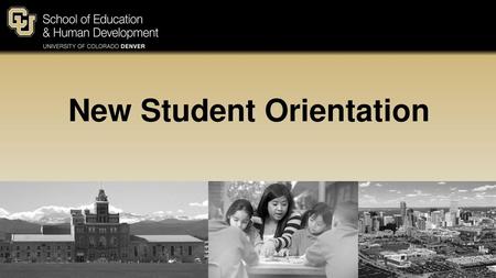 New Student Orientation