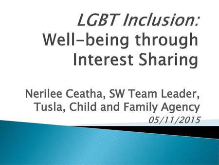 LGBT Inclusion: Well-being through Interest Sharing