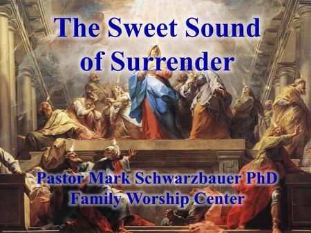 Acts 2:1-4 When the Day of Pentecost had fully come, they were all with one accord in one place. 2 And suddenly there came a sound from heaven, as of a.