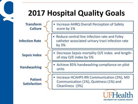 2017 Hospital Quality Goals