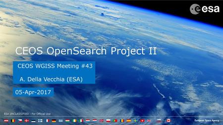 CEOS OpenSearch Project II