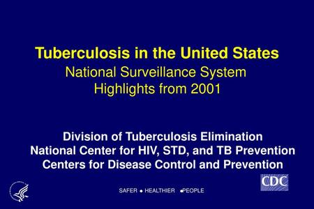 Tuberculosis in the United States