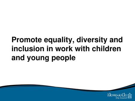 What is equality? Equality is about making sure everyone has a chance to take part in society on an equal basis and be treated appropriately, regardless.