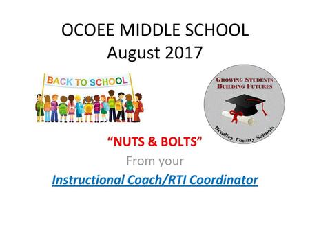 OCOEE MIDDLE SCHOOL August 2017