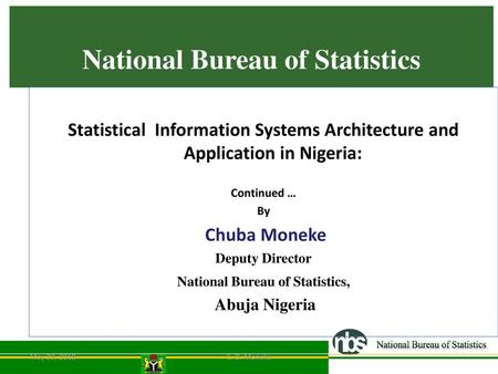 National Bureau of Statistics