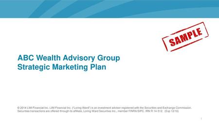 ABC Wealth Advisory Group Strategic Marketing Plan