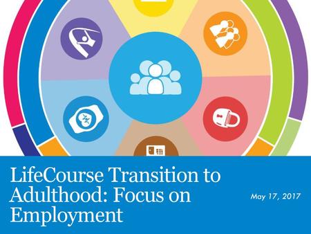 LifeCourse Transition to Adulthood: Focus on Employment