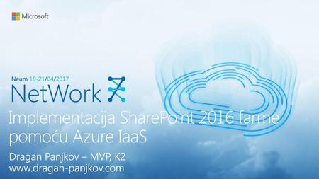 Implementacija SharePoint 2016 farme pomoću Azure IaaS