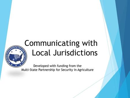 Communicating with Local Jurisdictions