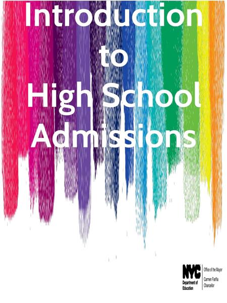 High School Admissions