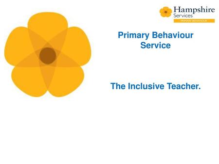 Primary Behaviour Service