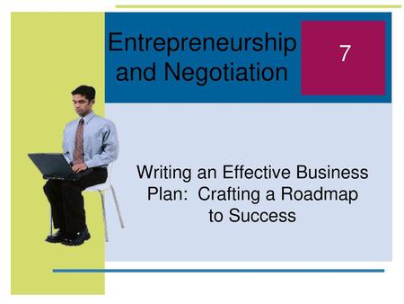 Entrepreneurship and Negotiation